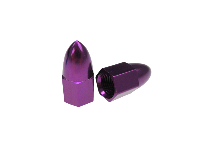 Valve caps set spike purple product