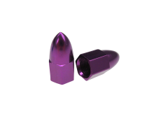 Valve caps set spike purple