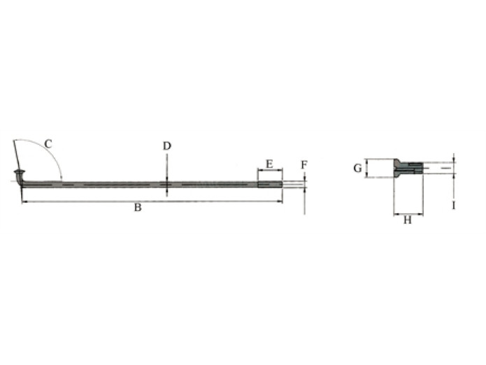 Speichen Puch DS 100mm 