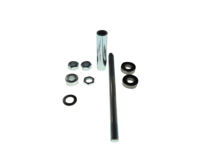 Axle Puch Maxi S / N ball bearing rear wheel 12mm complete