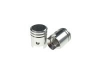 Valve Caps Set piston blank alu