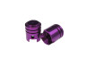 Valve caps set Piston purple