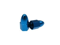 Valve caps set Spike blue