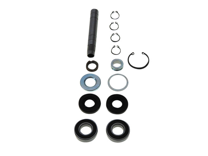 Axle Puch MV50 / DS50 front wheel parts kit with bearings product