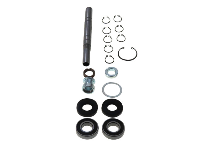 Axle Puch DS50 rear wheel parts kit with bearings product