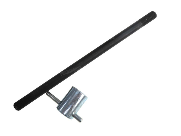 Axle Puch Monza 4S / SL / XL rear wheel 12mm