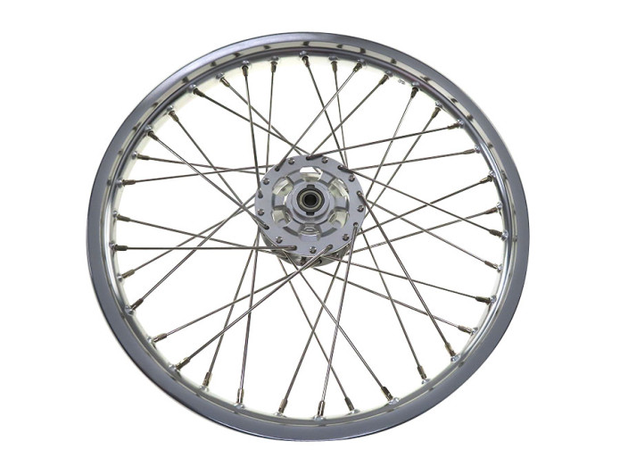 spoke wheel 17x1.40 aluminium silver set Puch Maxi S N