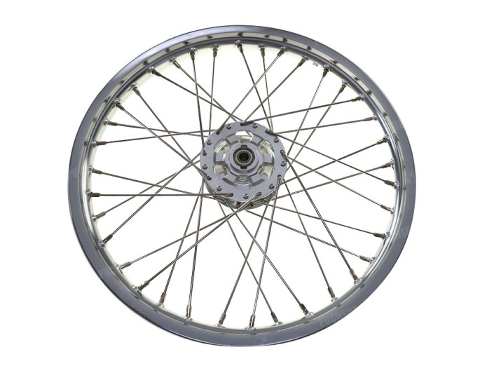 spoke wheel 17x1.40 aluminium silver set Puch Maxi S N spoke wheel 17x1.40 aluminium silver set Puch Maxi S N