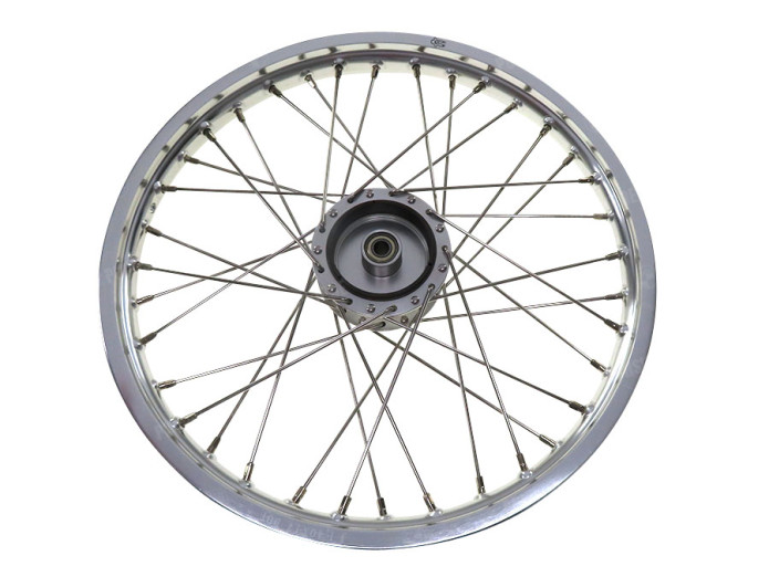 spoke wheel 17x1.40 aluminium silver set Puch Maxi S N spoke wheel 17x1.40 aluminium silver set Puch Maxi S N