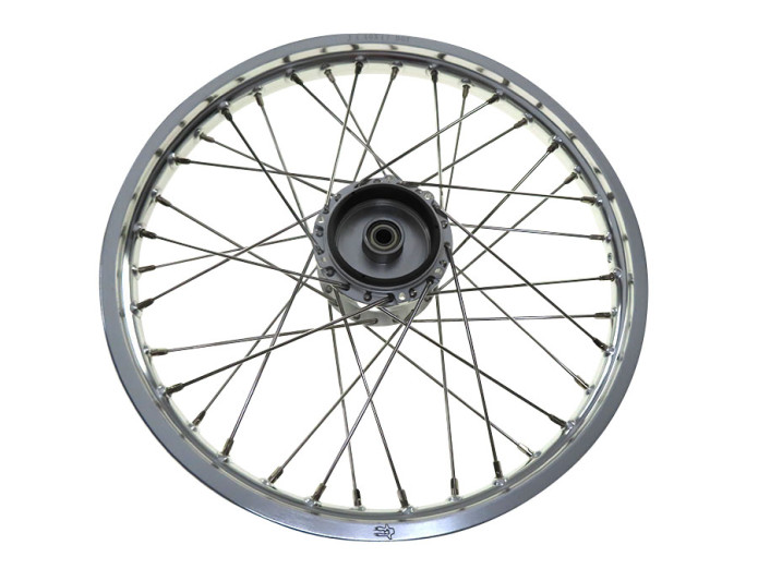 spoke wheel 17x1.40 aluminium silver set Puch Maxi S N