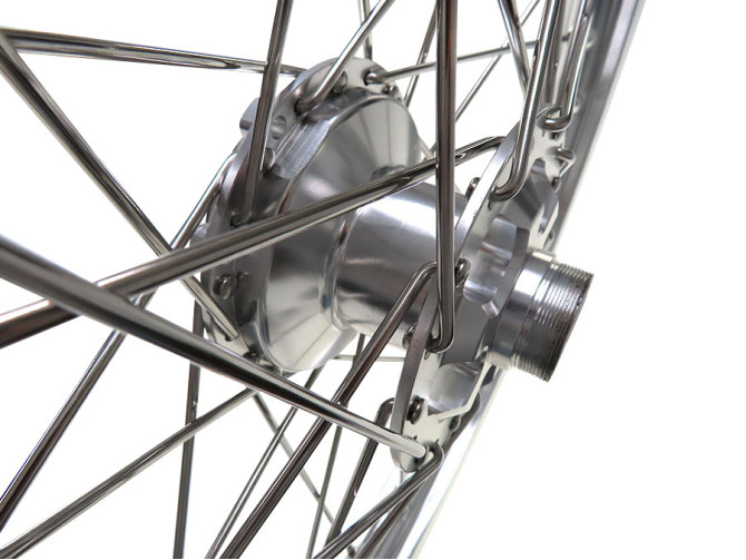 17 inch spoke wheel 17x1.40 aluminium silver set Puch Maxi S / N product