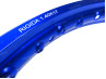 17 inch velg 17x1.40 spaakwiel alu Rigida blauw geanodiseerd