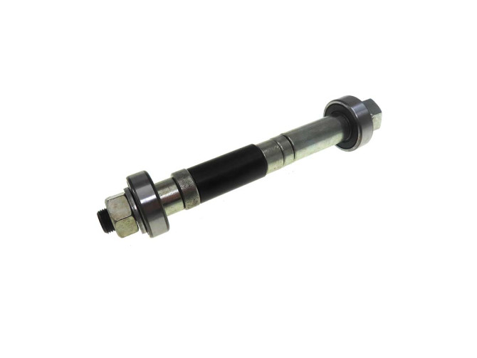 Axle Puch Maxi S / N Grimeca snowflake front wheel conversion to fixed bearing product