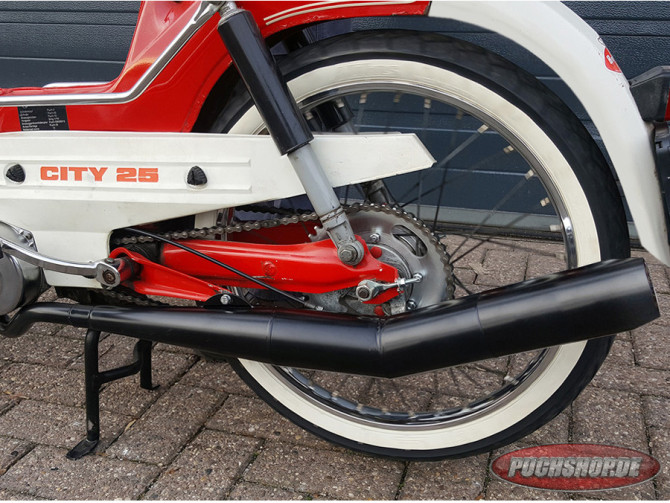 Exhaust Puch Maxi / E50 28mm Homoet Mustang black product