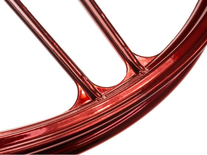 17" Grimeca 5 star wheel 1.35 Puch Maxi metallic candy red product