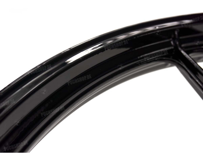 17 inch Grimeca 5 star wheel 17x1.35 Puch Maxi gloss black