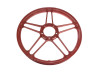 17 inch Grimeca 5 star wheel 17x1.35 Puch Maxi red (set) thumb extra