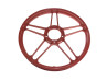 17 inch Grimeca 5 star wheel 17x1.35 Puch Maxi fire red (set) 17 inch Grimeca 5 star wheel 17x1.35 Puch Maxi fire red (set)