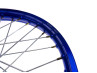 17 inch spaakwiel 17x1.40 aluminium Rigida set blauw Puch Maxi S / N thumb extra