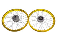 17 Zoll Speichenrad 17x1.40 Rigida Aluminium Satz Gold Puch Maxi S / N