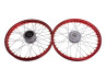 17 inch spoke wheel 17x1.40 aluminium Rigida set red Puch Maxi S / N thumb extra