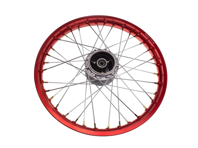 17 inch spoke wheel 17x1.40 alu Rigida set red Puch Maxi S N product