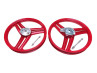 17 inch Grimeca 3 Blade propeller style 17x1.60 wheel set red thumb extra