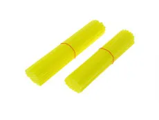 Speichen Mäntel Neon gelb (2x 38 Stück)