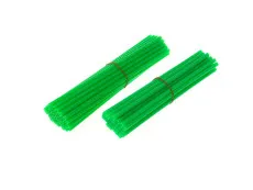 Spaken covers Neon groen (2x 38 stuks)