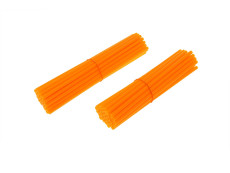 Speichen Mäntel Neon orange (2x 38 Stück)