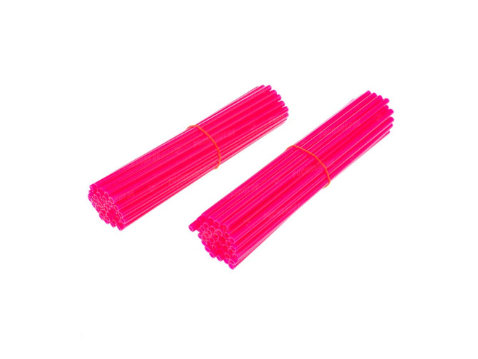 Spoke covers Neon pink (2x 38 pieces) main