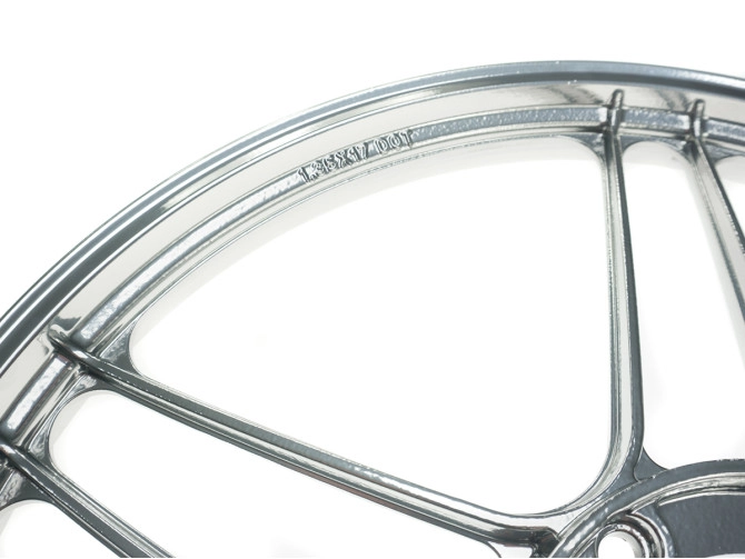 17" Grimeca 5 star wheel 17x1.35 Puch Maxi mirror chrome set product