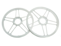 17 inch Grimeca stervelg 17x1.35 Puch Maxi parelmoer wit (set)