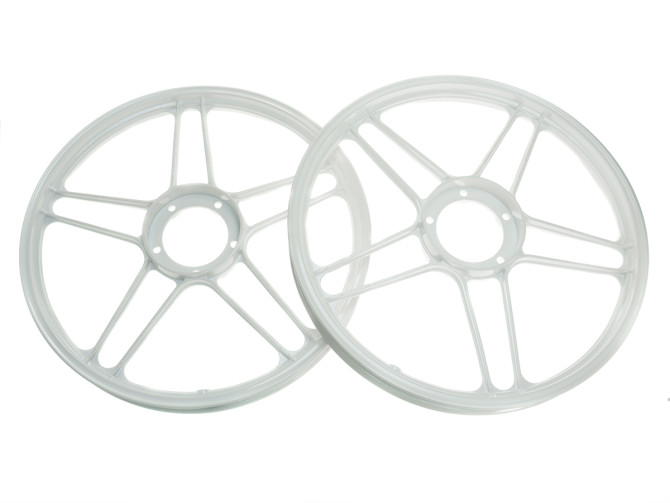 17 inch Grimeca stervelg 17x1.35 Puch Maxi parelmoer wit set product