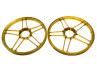 17 inch Grimeca stervelg 17x1.35 Puch Maxi candy goud set thumb extra