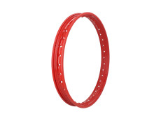 17 inch rim 17x1.40 spoke wheel fire red universal