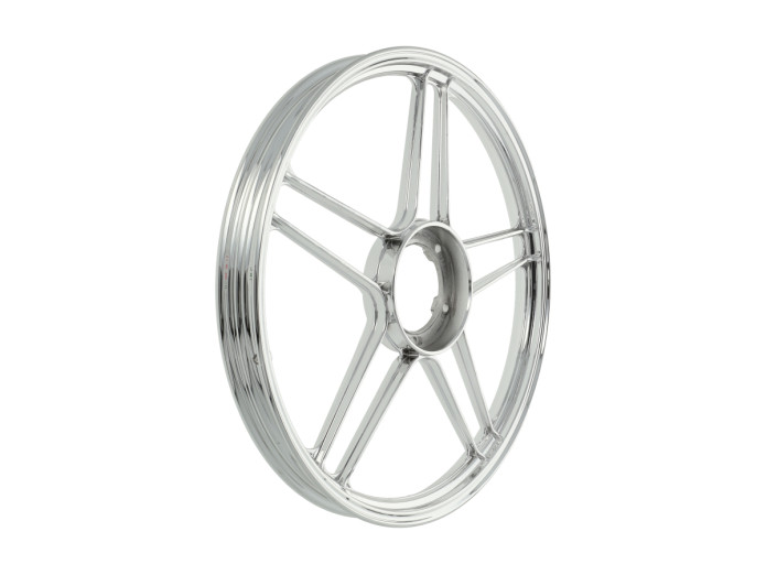 17 Zoll Grimeca Felge 17x1.35 Puch Maxi / X30 / X50 Chrom Satz