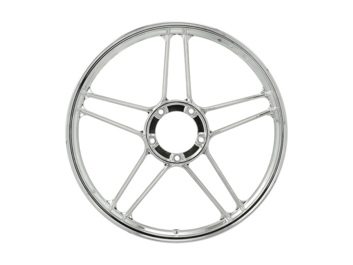 17 inch Grimeca 5 star wheel 17x1.35 Puch Maxi / X30 / X50 Chrome