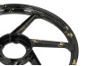 17 inch Fast Arrow Sport-1 5 star wheel 17x1.35 Puch Maxi *Exclusive* black with gold leaf (set)