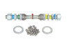 Axle Puch Maxi S / N Grimeca Snowflake wheel 11mm 154mm Swiing Axle Puch Maxi S / N Grimeca Snowflake wheel 11mm 154mm Swiing