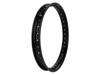 17 inch velg 17x1.40 spaakwiel staal glans zwart universeel 17 inch velg 17x1.40 spaakwiel staal glans zwart universeel