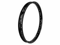19 inch velg 19x1.20 spaakwiel staal glans zwart Puch MV / VS / MS