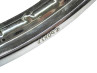 Puch Achsen / Räder Felge ring Chrom 17 (52mm breite) 17 Zoll Felge 17x1.40 Speichen Chrom Universal