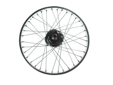17 inch spokewheel 17x1.20 chrome front complete A-quality 