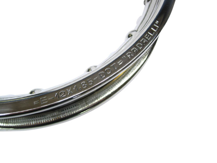 rim 12x1.85 spokewheel chrome Puch Magnum X DS50 Italcerchio