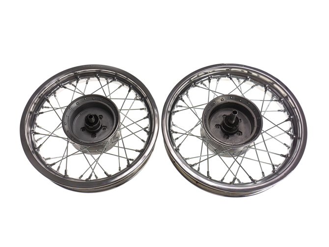 12 inch spoke wheel 12x1.85 chrome Puch DS set Italcerchio product