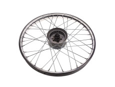 19 Zoll Speichenrad Puch MV / VS / MS Hintenrad 19 x 1.40 Chrom A-Qualität