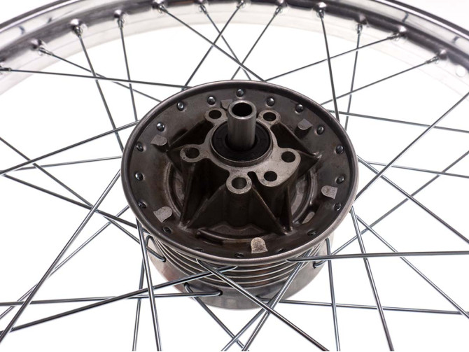 19 Zoll Speichenrad Puch MV VS MS Hintenrad Chrom A-Qualität product