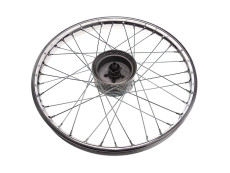 19 inch spoke wheel chrome Puch MV / VS / MS front wheel A-quality