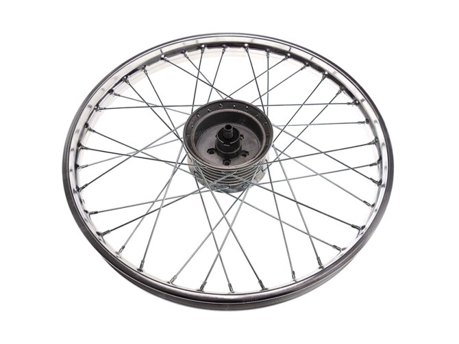 19 inch spoke wheel Puch MV / VS / MS front wheel chrome A-quality main
